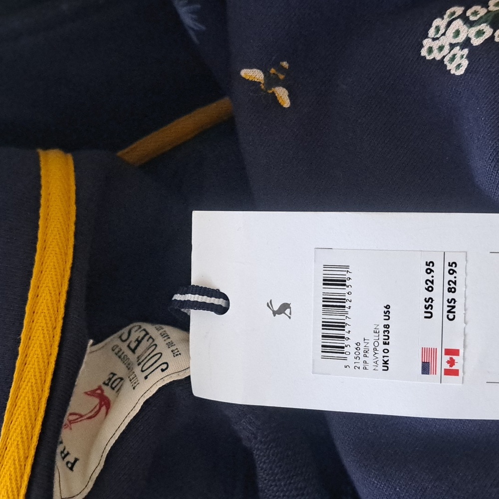 JOULES Pip Bee Print Sweatshirt - Picture 5 of 5